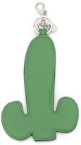 Thumbnail for your product : J.W.Anderson Cactus logo-debossed keyring
