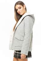 Thumbnail for your product : Forever 21 Faux Fur-Trim Hooded Jacket