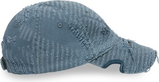 BALENCIAGA キャップ LASER DESTROYED cap Balenciaga is selling a hat destroyed by a laser for $360
