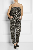 Thumbnail for your product : Sea Printed silk jumpsuit