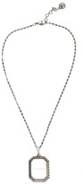 Thumbnail for your product : Alexander McQueen Logo Engraved Necklace