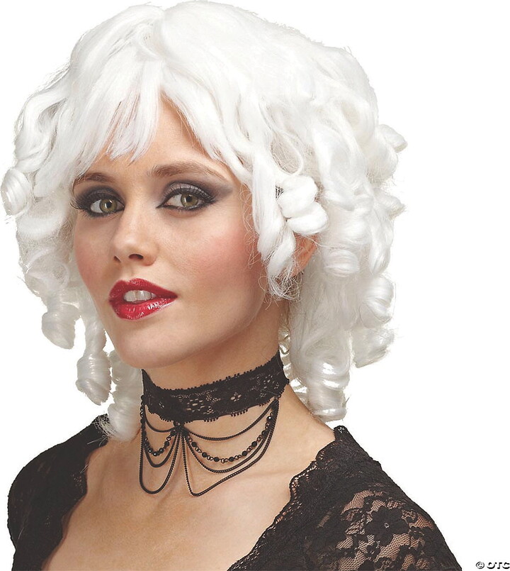 Seasonal Visions Costumes For All Occasions MR177163 Wig Ghost White Doll