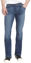 Thumbnail for your product : James Jeans teal stretch cotton denim bootcut jeans