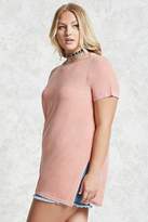 Thumbnail for your product : Forever 21 Plus Size Ribbed Mineral Tee