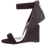Thumbnail for your product : Pierre Hardy Amanda Glitter Wedges