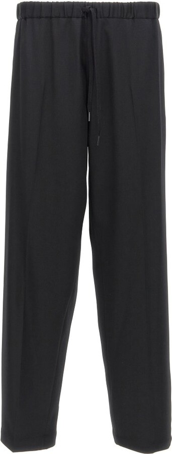 MM6 MAISON MARGIELA Mid-Rise Drawstring Trousers