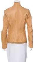 Thumbnail for your product : Roberto Cavalli Slashed Leather Jacket