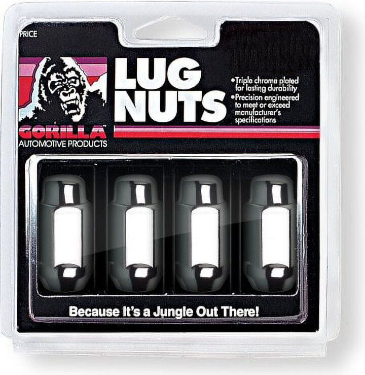 Gorilla Automotive 91107XL Extra Long Acorn Bulge Lug Nuts (14mm x 2.00 Thread