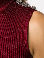 Thumbnail for your product : Philipp Plein Ribbed-Knit Turtleneck Dress