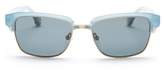 Thumbnail for your product : Robert Graham Throwback Half Frame 51mm Oversized Sunglasses
