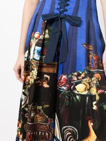 Thumbnail for your product : Stella Jean Renaissance-Print Skirt