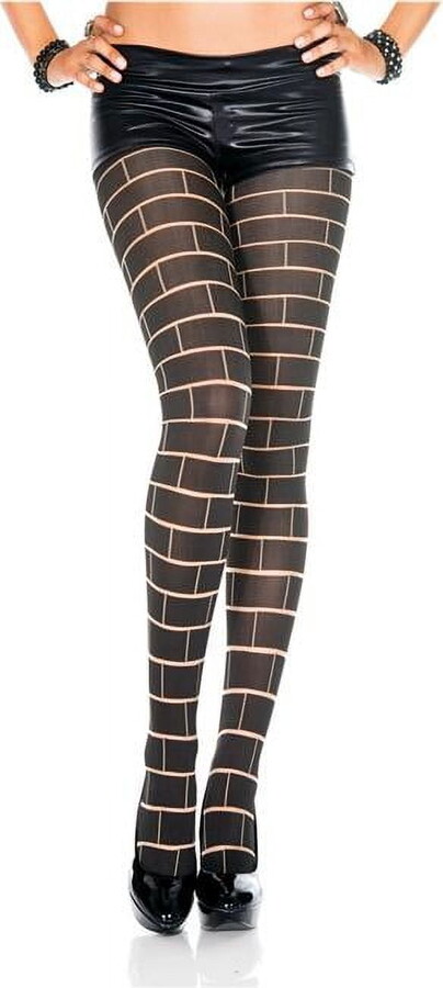 Music Legs Cat print spandex pantyhose