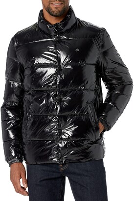 Calvin Klein Men's Snap Front Puffer Jacket - ShopStyle