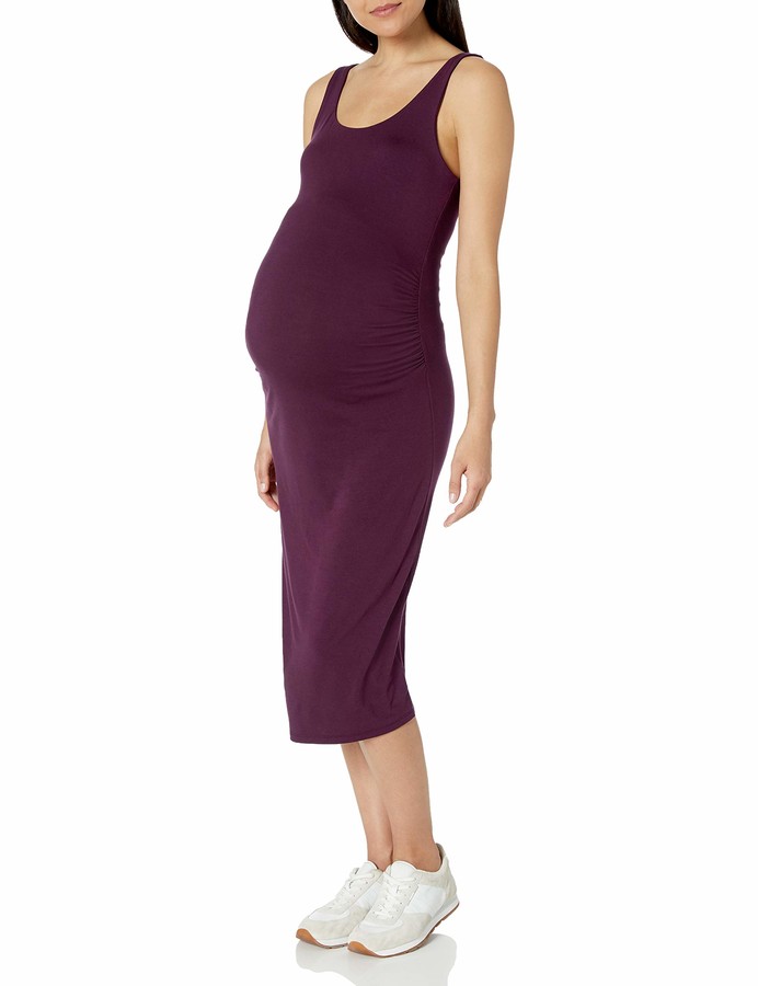 Essentials Womens Maternity Sleeveless Dress