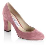 Thumbnail for your product : Jimmy Choo Billie 85 Suede Block Heel Pumps