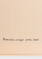 Thumbnail for your product : Paul Smith 'Green Composition (2021)' Wool on Canvas by KANICA