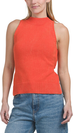 TJMAXX Washed Tie Back Vest, Cotton