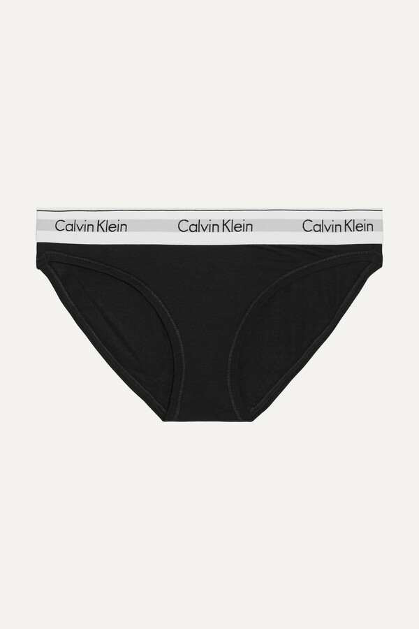 Calvin Klein Underwear Women's Black Panties | ShopStyle