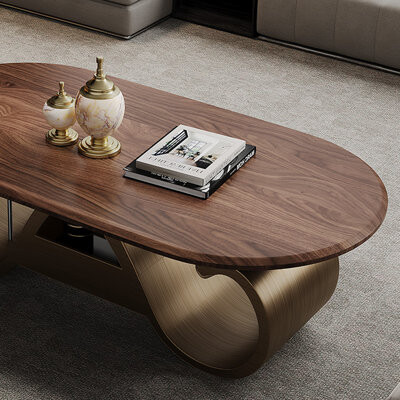 Bkoksety High-end simple solid wood creative coffee table