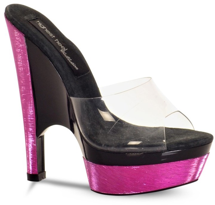 size 11 platform pumps