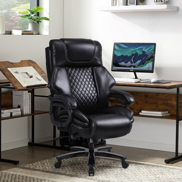 Green Scenic Office Chair.Heavy and tall adjustable executive Big and
