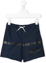 Thumbnail for your product : Calvin Klein Kids logo print shorts