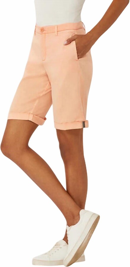 Ecru Women's Bermuda Short In Apricot