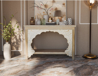 Bungalow Rose Berlene 56'' Console Table