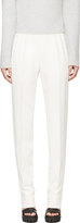 Thumbnail for your product : Calvin Klein Collection Ivory Crepe Ardyce Trousers