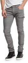 Thumbnail for your product : J Brand Men's Acrux Skinny-Fit Moto Jeans, Rinse Coxa