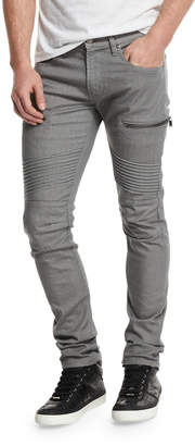 J Brand Men's Acrux Skinny-Fit Moto Jeans, Rinse Coxa