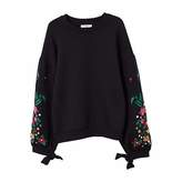 Thumbnail for your product : MANGO Floral embroidered sweatshirt
