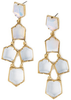 Thumbnail for your product : Lele Sadoughi Prism Chandelier Earrings, Moonstone