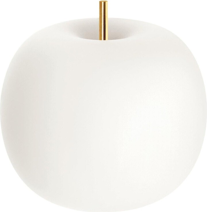 Alberto Saggia e Valerio Sommella Small 'kushi' Opaline Glass And Brass Table Lamp For Kdln