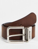 Thumbnail for your product : Levi's reversible belt in black/brown with logo