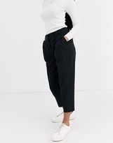 Thumbnail for your product : ASOS DESIGN Petite tailored smart tapered trousers