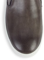 Thumbnail for your product : Magnanni Turo Leather Slip-On Sneakers