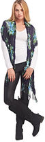 Thumbnail for your product : Wet Seal Floral Print Fringe Scarf