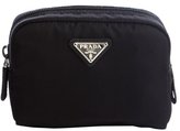 Thumbnail for your product : Prada black nylon small cosmetic case