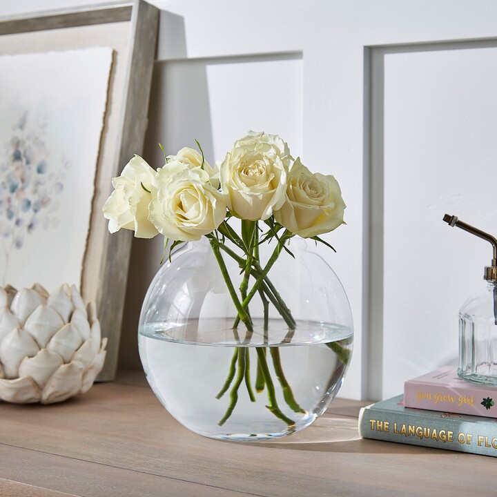 Dunelm Clear Glass Fishbowl Clear ShopStyle Vases