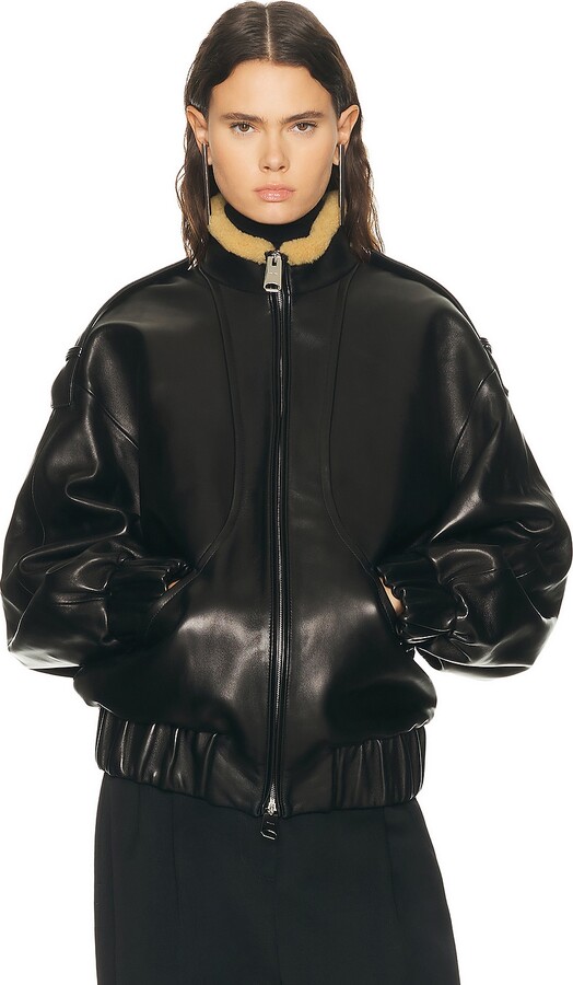 KHAITE Sigi Jacket in Black