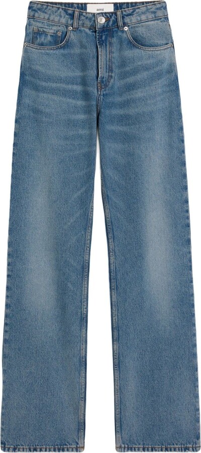 AMI Paris Large Fit Denim Jeans