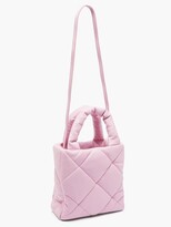 Thumbnail for your product : Stand Studio Rosanne Diamond-quilted Faux-leather Tote Bag - Light Pink