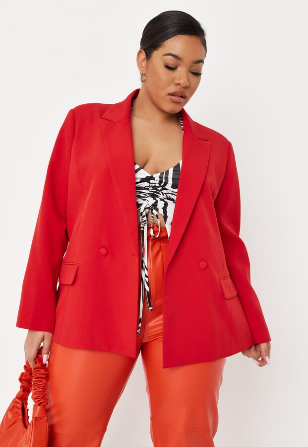 red blazer size 18