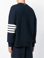 Thumbnail for your product : Thom Browne 4-Bar Oversized Sweatshirt