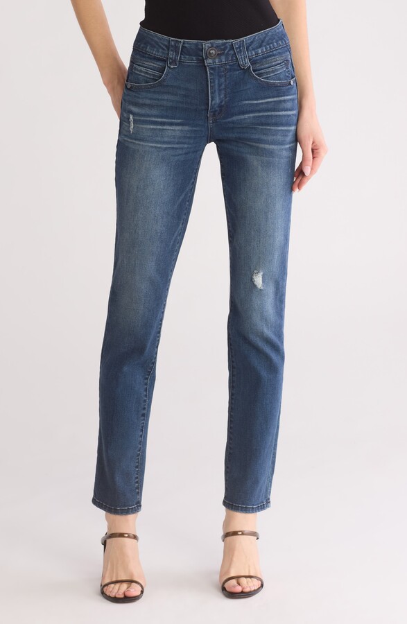 Ab'Solution Straight Leg Jeans