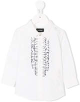 Thumbnail for your product : Diesel Kids frill trim shirt