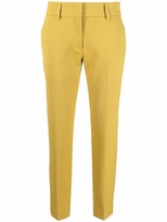 Thumbnail for your product : Piazza Sempione Cropped Slim-Fit Trousers