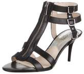 Thumbnail for your product : MICHAEL Michael Kors Leather Cage Sandals