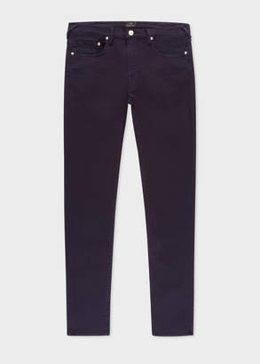 Paul Smith Men's Slim-Fit Dark Navy Garment-Dye Jeans